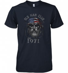 Old Man Club_ Established 1971 Men's Premium T-Shirt Men's Premium T-Shirt - HHHstores