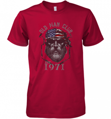 Old Man Club_ Established 1971 Men's Premium T-Shirt Men's Premium T-Shirt - HHHstores