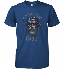 Old Man Club_ Established 1971 Men's Premium T-Shirt Men's Premium T-Shirt - HHHstores