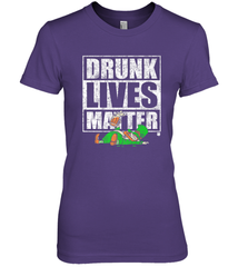 Drunk Lives Matter Leprechaun St Patricks Day Women's Premium T-Shirt Women's Premium T-Shirt - HHHstores