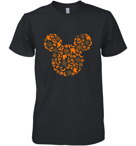 Disney Mickey Mouse Halloween Silhouette Men's Premium T-Shirt Men's Premium T-Shirt / Black / XS Men's Premium T-Shirt - HHHstores