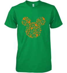 Disney Mickey Mouse Halloween Silhouette Men's Premium T-Shirt