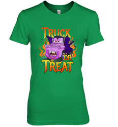 Disney Pixar Cars Halloween Vampire Truck Or Treat Women's Premium T-Shirt