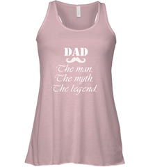 Dad the man the myth the legend Happy Father's day Women's Racerback Tank Women's Racerback Tank - HHHstores
