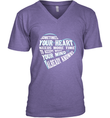 Your heart need time to accept what your mind knows Men's V-Neck Men's V-Neck - HHHstores