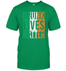 Drunk Lives Matter Irish Flag St Patricks Day Men's T-Shirt Men's T-Shirt - HHHstores