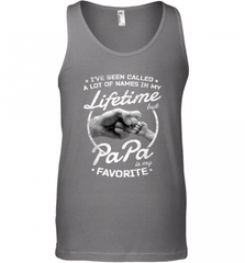 Papa Fathers Day Grandpa or Dad Men's Tank Top Men's Tank Top - HHHstores