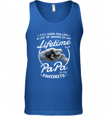 Papa Fathers Day Grandpa or Dad Men's Tank Top Men's Tank Top - HHHstores