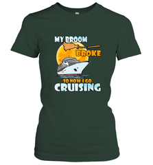 My broom broke so now i go cruising halloween witch Women's T-Shirt Women's T-Shirt - HHHstores