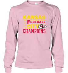 Kansas City Football Champions Vintage KC Distressed Gift Long Sleeve T-Shirt Long Sleeve T-Shirt - HHHstores