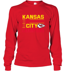 Kansas City Football Champions Vintage KC Distressed Gift Long Sleeve T-Shirt Long Sleeve T-Shirt - HHHstores