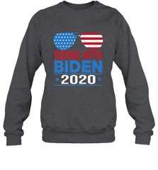 Riding With Biden Joe Biden 2020 For President Vote Gift Crewneck Sweatshirt Crewneck Sweatshirt - HHHstores