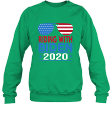 Riding With Biden Joe Biden 2020 For President Vote Gift Crewneck Sweatshirt Crewneck Sweatshirt - HHHstores