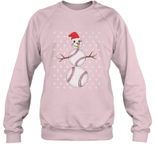 UGLY CHRISTMAS Baseball Snowman Holiday Santa Funny Men Gift Crewneck Sweatshirt Crewneck Sweatshirt - HHHstores