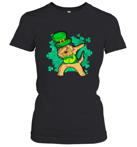 Dabbing Irish Terrier Dog Leprechaun St Patricks Day Ireland Women's T-Shirt Women's T-Shirt / Black / S Women's T-Shirt - HHHstores