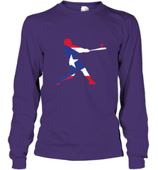 Puerto Rico Baseball Shirt  Cute Famous Island Game Gift Long Sleeve T-Shirt Long Sleeve T-Shirt - HHHstores