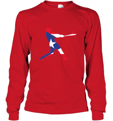 Puerto Rico Baseball Shirt  Cute Famous Island Game Gift Long Sleeve T-Shirt Long Sleeve T-Shirt - HHHstores