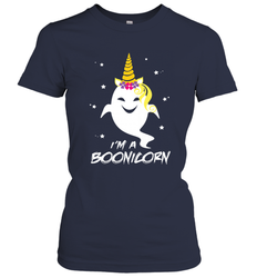 I'm A Boonicorn Cute Halloween Unicorn Boo Ghost Women's T-Shirt