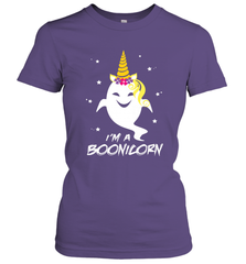 I'm A Boonicorn Cute Halloween Unicorn Boo Ghost Women's T-Shirt Women's T-Shirt - HHHstores