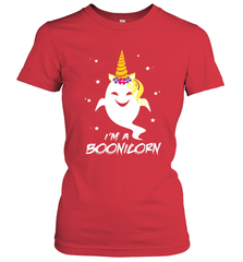 I'm A Boonicorn Cute Halloween Unicorn Boo Ghost Women's T-Shirt Women's T-Shirt - HHHstores
