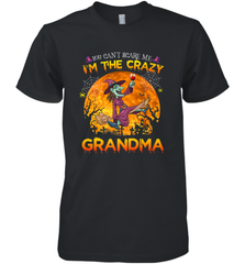 You can't scare me I'm the crazy grandma halloween Men's Premium T-Shirt Men's Premium T-Shirt - HHHstores