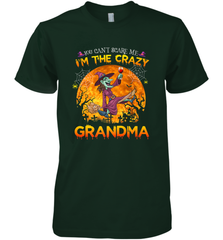 You can't scare me I'm the crazy grandma halloween Men's Premium T-Shirt Men's Premium T-Shirt - HHHstores
