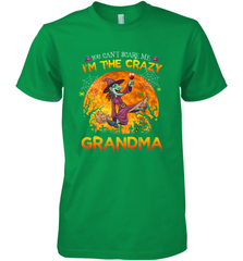 You can't scare me I'm the crazy grandma halloween Men's Premium T-Shirt Men's Premium T-Shirt - HHHstores