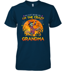 You can't scare me I'm the crazy grandma halloween Men's Premium T-Shirt Men's Premium T-Shirt - HHHstores