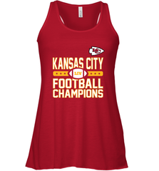 Kansas City Sideline Football _ The City Of Champions LIV Women's Racerback Tank Women's Racerback Tank - HHHstores