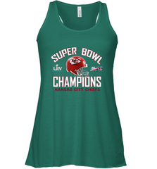 NFL super bowl Kansas City Chiefs Logo Helmet champions Women's Racerback Tank Women's Racerback Tank - HHHstores