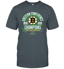NHL ST PATRICK'S DAY Boston Bruins Fanatics 2020 Eastern Conference Champions Defensive Zone Men's T-Shirt Men's T-Shirt - HHHstores