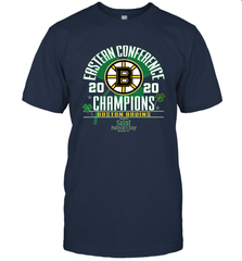 NHL ST PATRICK'S DAY Boston Bruins Fanatics 2020 Eastern Conference Champions Defensive Zone Men's T-Shirt Men's T-Shirt - HHHstores