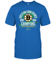 NHL ST PATRICK'S DAY Boston Bruins Fanatics 2020 Eastern Conference Champions Defensive Zone Men's T-Shirt Men's T-Shirt - HHHstores