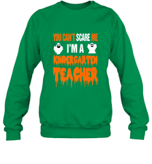 You Can't Scare Me I'm A Kindergarten Teacher Halloween Crewneck Sweatshirt Crewneck Sweatshirt - HHHstores