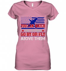 You can watch the clouds go by or fly above them 01 Women's V-Neck T-Shirt Women's V-Neck T-Shirt - HHHstores