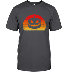 Retro Pumpkin Silhouette  Vintage Halloween Men's T-Shirt Men's T-Shirt - HHHstores