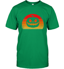 Retro Pumpkin Silhouette  Vintage Halloween Men's T-Shirt Men's T-Shirt - HHHstores
