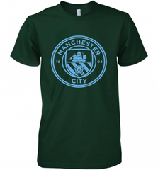 Manchester City  Mono crest tee Men's Premium T-Shirt Men's Premium T-Shirt - HHHstores