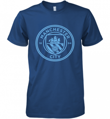 Manchester City  Mono crest tee Men's Premium T-Shirt Men's Premium T-Shirt - HHHstores