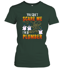 You Can't Scare Me I'm A Plumber T Shirt Plumber Halloween Women's T-Shirt Women's T-Shirt - HHHstores