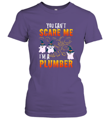 You Can't Scare Me I'm A Plumber T Shirt Plumber Halloween Women's T-Shirt Women's T-Shirt - HHHstores