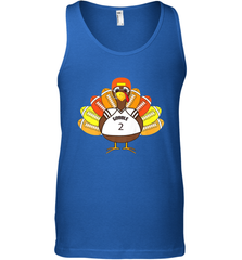 Cool Thanksgiving Football Shirt _ Gobble Player Turkey Gift Men's Tank Top Men's Tank Top - HHHstores