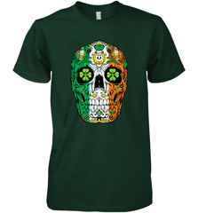 Sugar Skull Leprechaun T Shirt St Patricks Day Women Men Tee Men's Premium T-Shirt Men's Premium T-Shirt - HHHstores