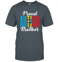 Proud Autism Brother Awareness Support Premium T Shirt Men's T-Shirt Men's T-Shirt - HHHstores
