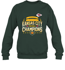 Kansas City Football _ The City Of Champions LIV Crewneck Sweatshirt Crewneck Sweatshirt - HHHstores