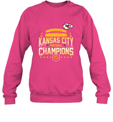 Kansas City Football _ The City Of Champions LIV Crewneck Sweatshirt Crewneck Sweatshirt - HHHstores