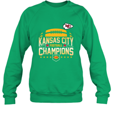 Kansas City Football _ The City Of Champions LIV Crewneck Sweatshirt Crewneck Sweatshirt - HHHstores