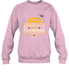 Kansas City Football _ The City Of Champions LIV Crewneck Sweatshirt Crewneck Sweatshirt - HHHstores