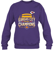Kansas City Football _ The City Of Champions LIV Crewneck Sweatshirt Crewneck Sweatshirt - HHHstores