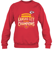 Kansas City Football _ The City Of Champions LIV Crewneck Sweatshirt Crewneck Sweatshirt - HHHstores